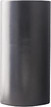 Witt Industries AL35-SVN Aluminum 35-Gallon Decorative Trash Can with Rigid Plastic Liner, Round, 18" Diameter x 32" Height, Silver