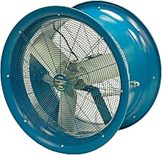 Patterson Fan High Velocity Ceiling Fan 1PH 115/220v H26A-CS, Blue, 33" Diameter