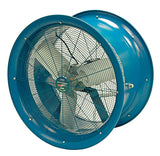 Fan High Velocity Ceiling Fan 1PH 115/220v by PATTERSON – 33" Diameter, Alloy Steel, Blue, Model H26A-CS