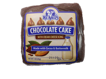 Bakery Chocolate Cake Square- 36 pack by NE-MO'S – 3 Ounce (Pack of 1), Pack of 6
