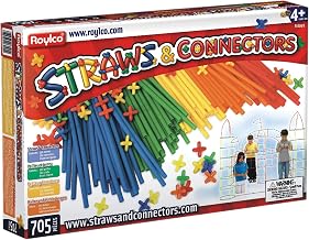Roylco Straws and Connectors 705 Piece Set