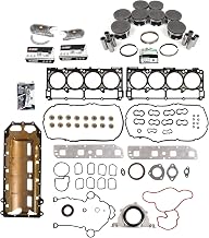 MA-9761300257-6 Full Gasket Set Pistons Bearings Compatible With/For 05-08 Dodge Chrysler Jeep 5.7L HEMI VIN 2 H