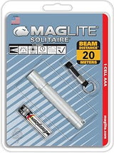MagLite Solitaire Incandescent 1-Cell AAA Flashlight, Silver
