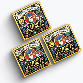 Fishwife Smoked Salmon with Fly (3-Pack) | Premium Tinned Fish | ASC-Certified | Gluten Free, High Protein, Paleo Friendly, Omega-3s | Hand-Packed w/ Sichuan Chili Sauce | Farmed from Norway