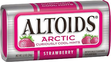 Altoids Arctic Strawberry Mints, 1.2 Ounce -- 96 per case.