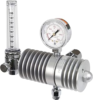 ESAB Victor Technologies 0781-0353 SR-311 Flow Meter Carbon Dioxide Regulator, 25-100 psig Delivery Range, CGA 320 Inlet Connection