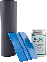 Powerblanket VRKBLK Patch Kit, HH-66 Adhesive, 12" L x 3" W of Vinyl, Black