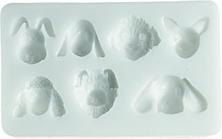 Silikomart Silicone Mould Sugarflex Dogs, White