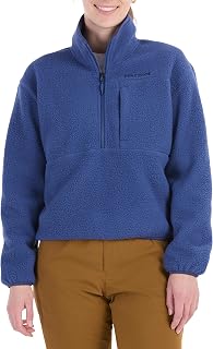 MARMOT Women's Aros 1/2 Zip Jacket - Pullover Sherpa Fleece Jacket with Retro Style