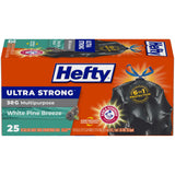 Ultra Strong Trash Bags by Hefty – 50 Count (Pack of 3), 30.0 gallons, Plastic, White, Pack of 3