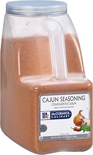 McCormick Culinary Cajun Seasoning, 6 lb - One 6 Pound Container of Cajun Seasoning Mix, Made to Enhance Catfish, Crawfish, Jambalaya, Gumbo and More