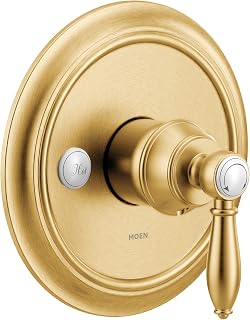 Moen UTS33101BG Weymouth M-CORE 3-Series 1-Handle Valve Trim Kit, Valve Required, Brushed Gold