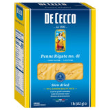 Penne Rigate No. 41 Pasta by De Cecco – 1 Pound (Pack of 12), Model VSS0041