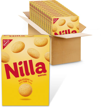 Wafers Cookies by Nilla – 11 Ounce (Pack of 12), Pack of 12, Model 10044000027343