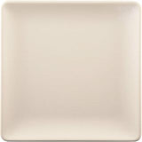 Elite Global Solutions ECO66SQ-PP Square Plate, 6" sq. x 5/8" h., 50% Melamine 50% Bamboo, Papyrus (Pack of 6) | Dishwasher safe, Shatterproof, Eco-friendly alternative to wood, Great for Entrees, Salads, Desserts and Appetizers