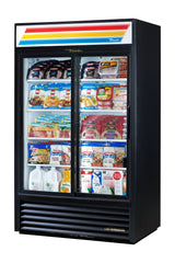 Sliding Glass Door Merchandiser Refrigerator with Hydrocarbon Refrigerant and LED Lighting by True – 78.625" Height, 29.875" Width, 47.125" Length, Model GDM-41-HC-LD