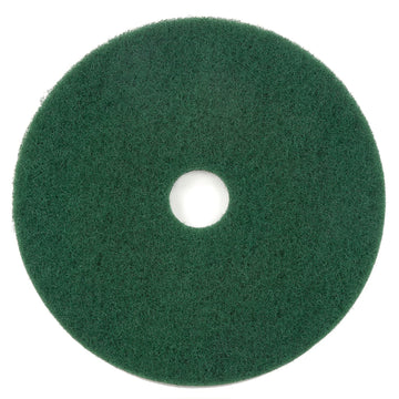17" Green Scrubbing Pad by Global Industrial – 17.5"L x 17.5"W x 5"H, Green, Model 400317