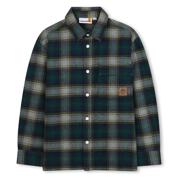Boys Shirt by Timberland – Dark Green, Model T60577/672