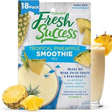 Concord Foods Tropical Pineapple Smoothie Mix, 2oz, Add Pineapple & Ice | Quick & Easy Fruit Drink Powder for Breakfast, Creamy Tropical Smoothie, After-School Snacks & More, Pack of 18
