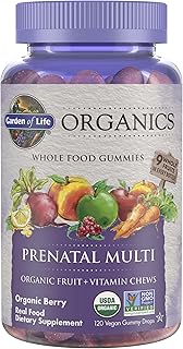 Garden of Life Organics Prenatal Multivitamin Gummies, 30 Day Supply
