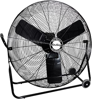 Air King 9230 Industrial Grade High Velocity Pivoting Floor Fan, 30-Inch