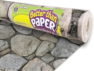 Teacher Created Resources Rock Wall Better Than Paper Bulletin Board Roll (TCR77451)