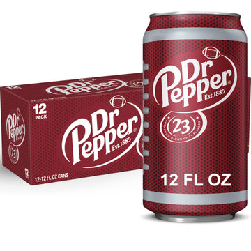Dr Pepper Soda by Dr. Pepper – 12 Fl Oz (Pack of 12), Red, Pack of 12, Model 078000082166