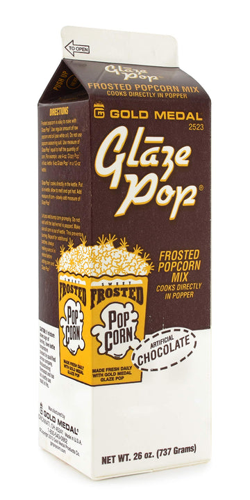 Unpopped by Gold Medal Chocolate Glaze Pop – Gold, Chocolate, Model RFP0120-1