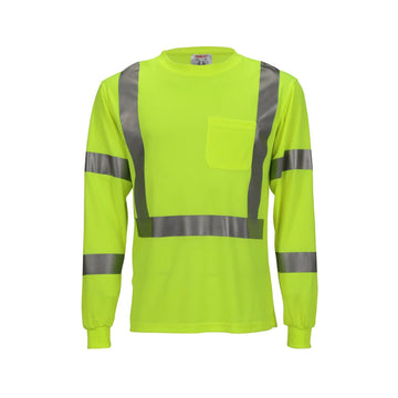 Tingley S75522 Polyester Safety Shirt, Green - 2XL