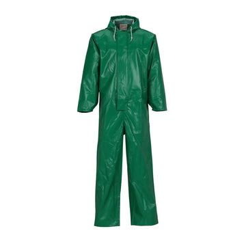 Tingley V41108 Polyester Coverall, Green - 2XL