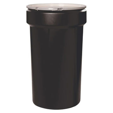 Eagle Manufacturing HDPE Plastic Drum, 55 gal. - Black