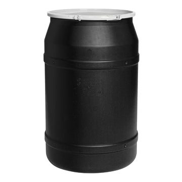 Eagle Manufacturing 1656BLKBG HDPE Plastic Drum, 55 gal., Black - Default Title