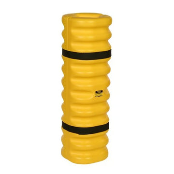 Eagle Manufacturing 1704 Polyethylene Column Protector, 13" Wide, Yellow - Default Title