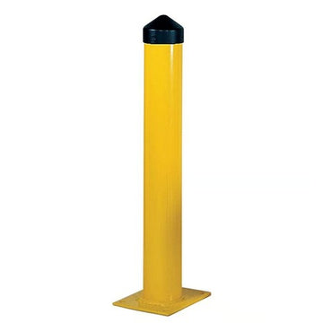Eagle Manufacturing Steel Bollard Post, Yellow - 24" / 5 9/16"