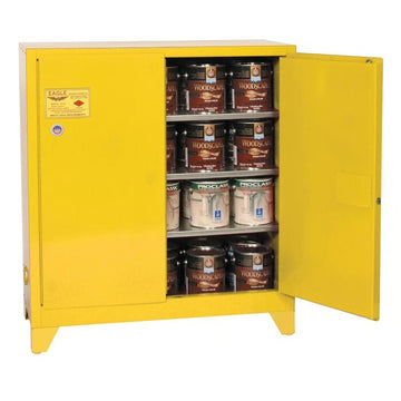 Eagle Manufacturing PI32XLEGS Steel Paint Safety Cabinet, 40 gal., Red - Default Title