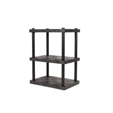 Structural Plastics Corporation Top System, 51" High, Black - 36"