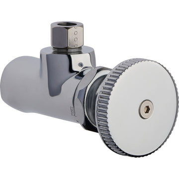 Chicago Faucet Company 1015-ABCP Brass Angle Stop, 3 5/8" Long - Default Title