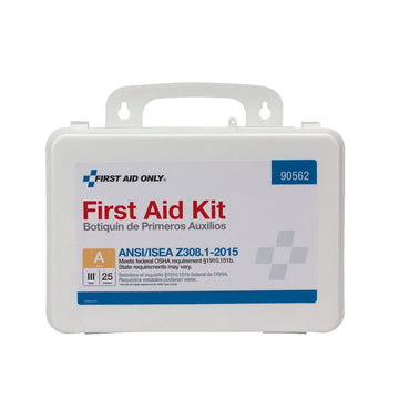 First Aid Only 90562 Plastic First Aid Kit, 3" x 10", 6/Case - Default Title