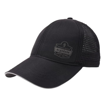 Ergodyne 12604 Cooling Baseball Hat, One Size Fits Most, Black - Default Title