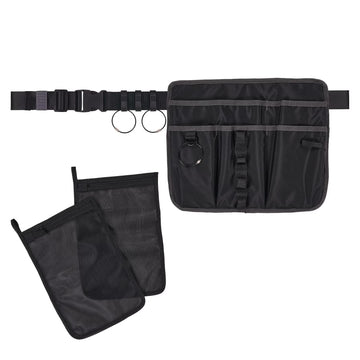 Ergodyne 13718 Polyester Apron Pouch, One Size Fits Most, Black - Default Title