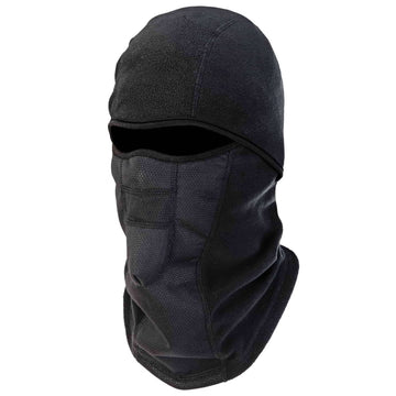 Ergodyne Fleece Face Mask, One Size Fits Most - Black