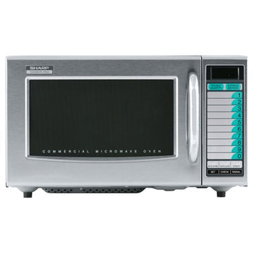 Sharp Electronics Corporation Stainless Steel Microwave, 1 cu. ft., 120V - 10