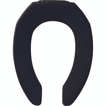 Bemis Plastic Toilet Seat, 14 1/2" Wide, White - 1955CT