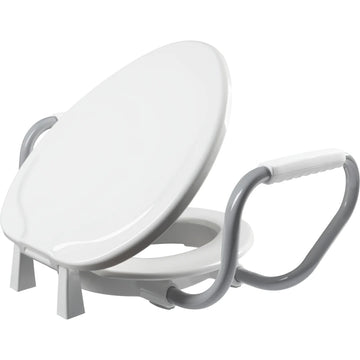 Bemis E85320ARM 000 Plastic Toilet Seat Lid, 23" Wide, White - Default Title