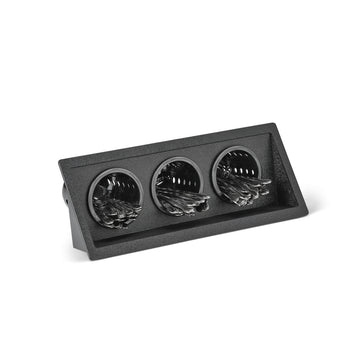 Vollrath FMF-3 Plastic Flatware Organizer, 17 5/8" Wide, Black - Default Title