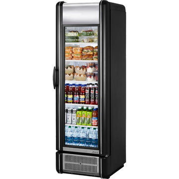 True Refrigeration GDM-15-RTO-HC-LD BLK Glass Door Merchandiser, 13.2 cu. ft., 115V - Default Title