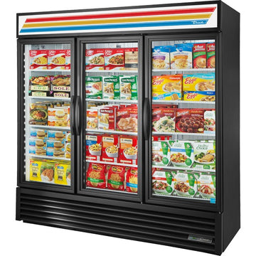True Refrigeration GDM-72F-LTF-HC~TSL01 Glass Door Merchandiser Freezer, 61.8 cu. ft., 115V - Default Title