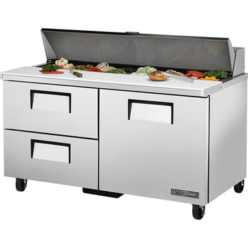 True Refrigeration TSSU-60-16D-2-HC Sandwich Prep Table, 17.8 cu. ft., 115V - Default Title
