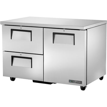 True Refrigeration TUC-48D-2-HC Undercounter Refrigerator, 14 cu. ft., 115V - Default Title