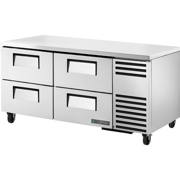 True Refrigeration TUC Undercounter Refrigerator, 20.6 cu. ft., 115V - Four Drawers